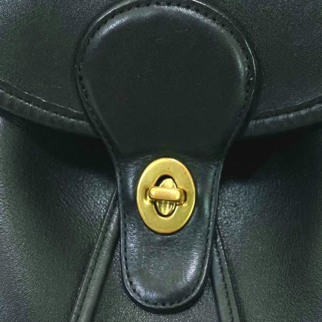 オールドコーチ　COACH　リュック　パックパック　黒　9943　ターンロック
