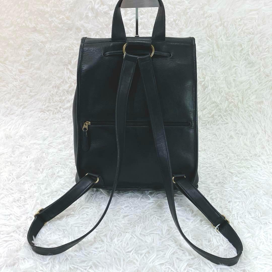 オールドコーチ　COACH　リュック　パックパック　黒　9943　ターンロック