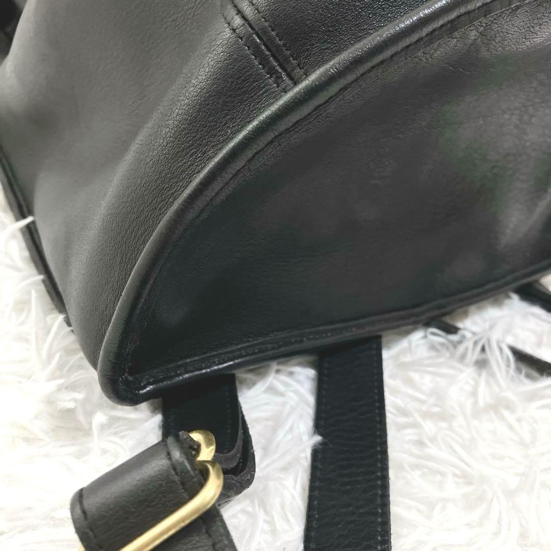 オールドコーチ　COACH　リュック　パックパック　黒　9943　ターンロック