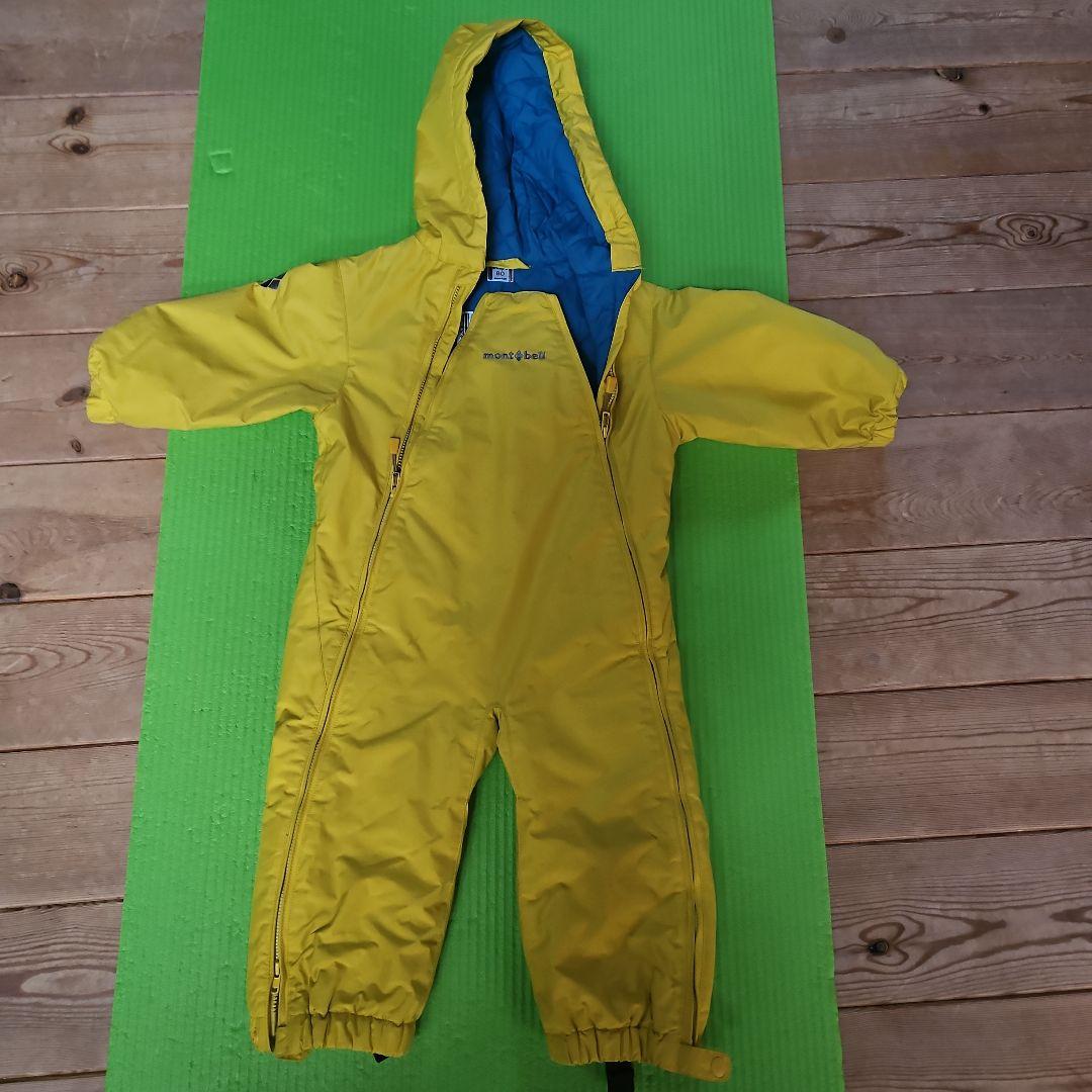 mont-bell モンベル ジャンプスーツ ベビー用スキーウェア 80サイズ