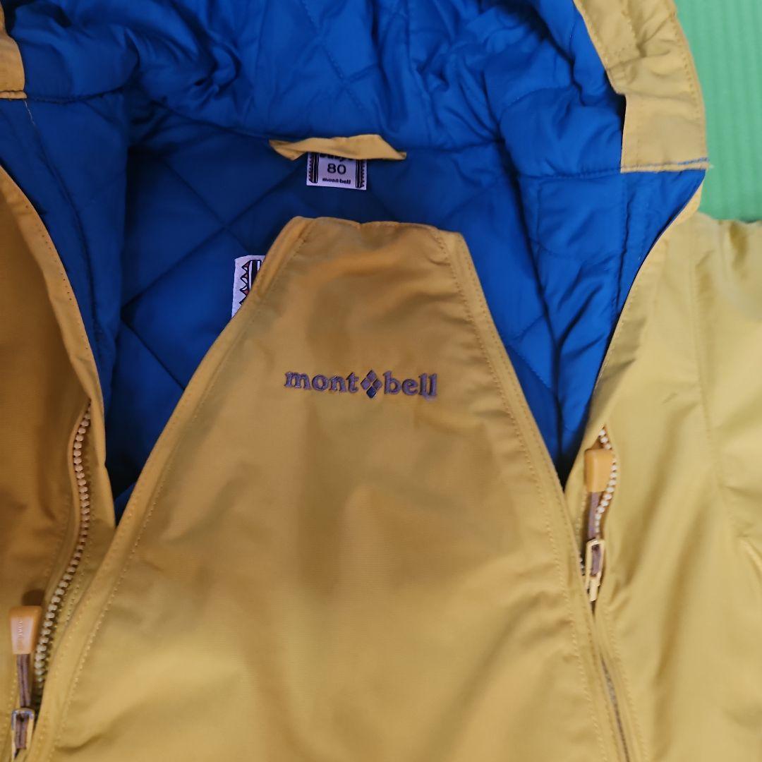 mont-bell モンベル ジャンプスーツ ベビー用スキーウェア 80サイズ