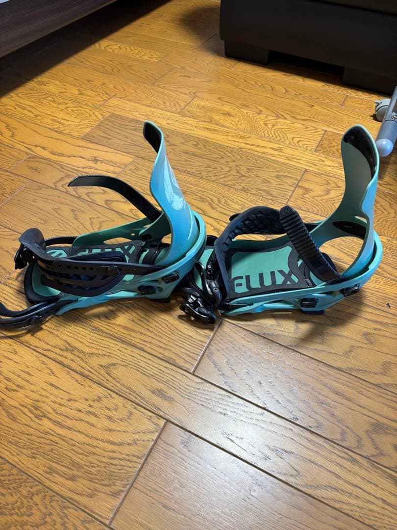 しょうじ FLUX DS スノーボードビンディング ミント色