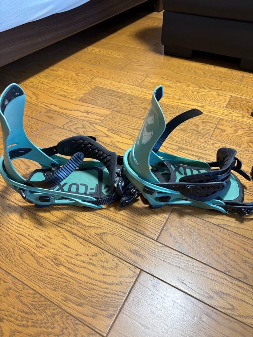 しょうじ FLUX DS スノーボードビンディング ミント色