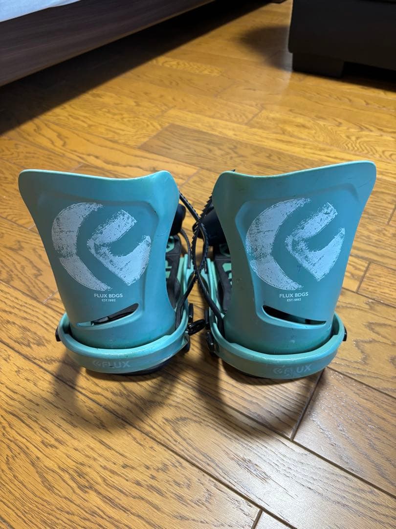 しょうじ FLUX DS スノーボードビンディング ミント色