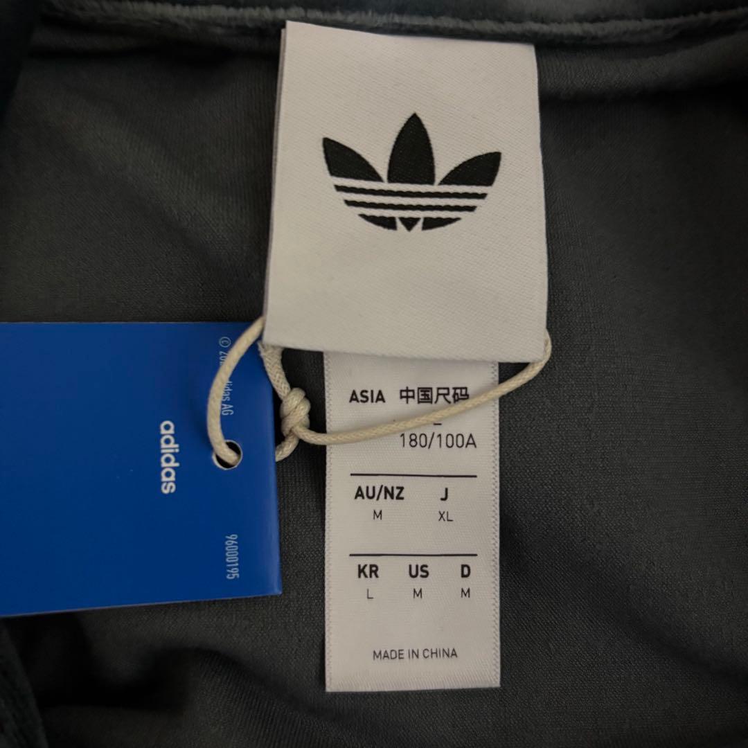 新品XL⭐️adidas ファイヤーバード ベロア トラックトップ グレー