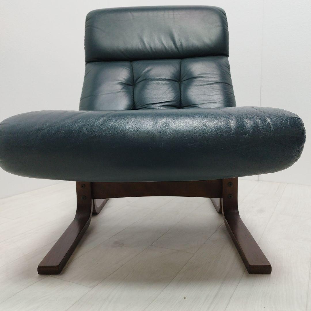 ③富士ファニチャー 北欧デザイン ハイバックソファ 曲げ木