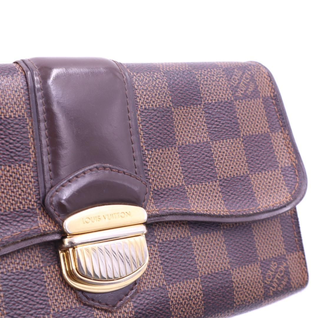 ルイヴィトン ダミエ ポルトフォイユ・システィナ N61747 長財布