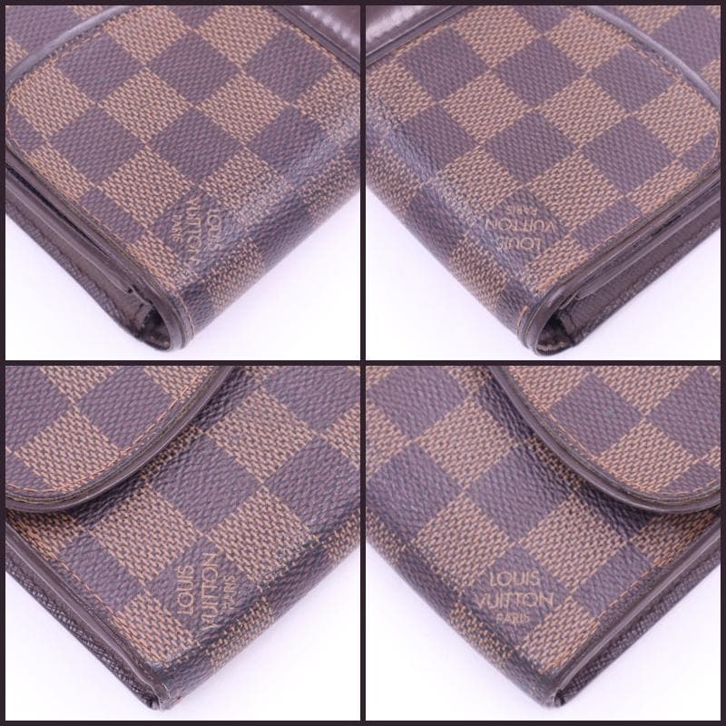 ルイヴィトン ダミエ ポルトフォイユ・システィナ N61747 長財布