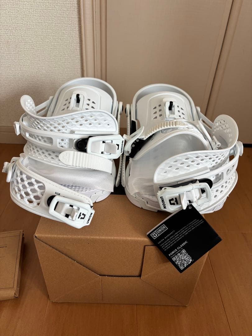 新品　未使用　UNION FORCE CLASSIC ビンディング M ホワイト