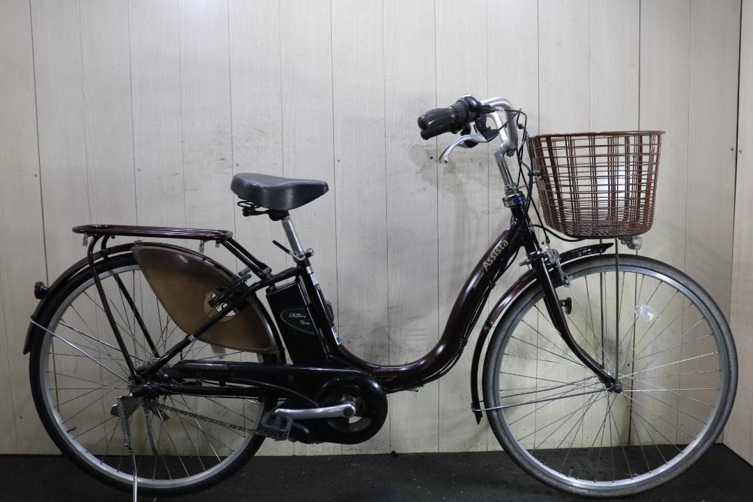 大阪京都限定 ブリヂストン アシスタベーシックA6B16 26型 電動自転車