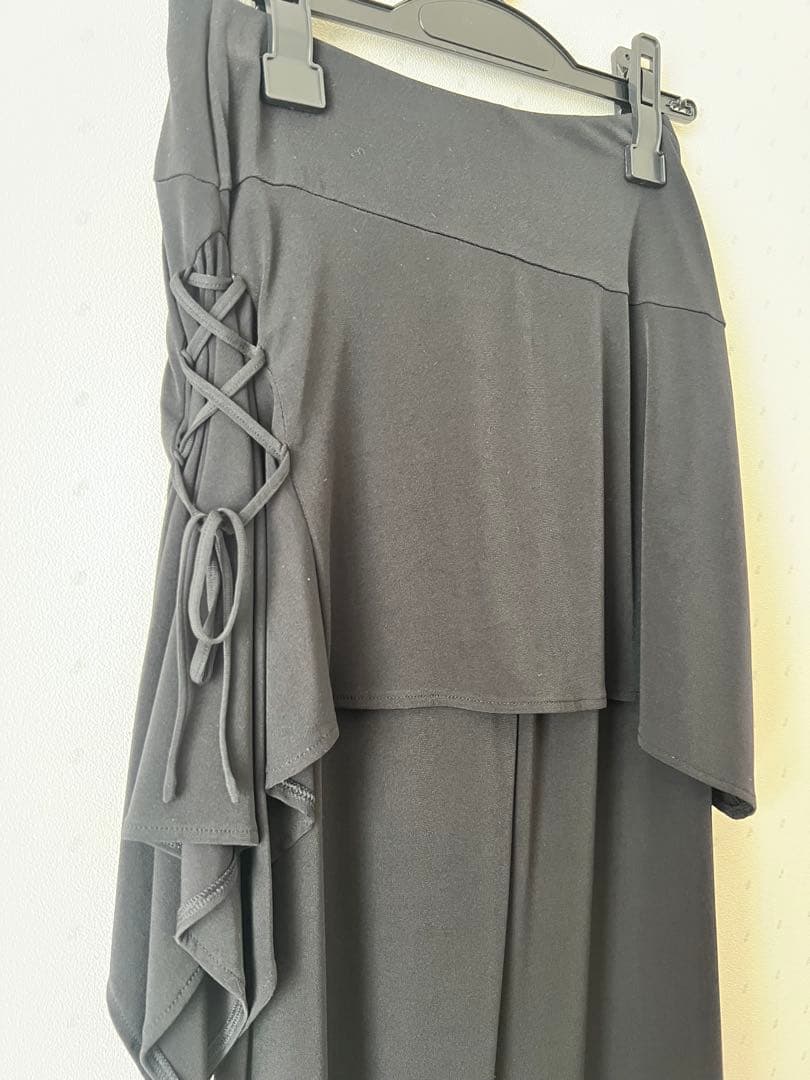 チャコット フレアパンツ 社交ダンス ブラック グレー