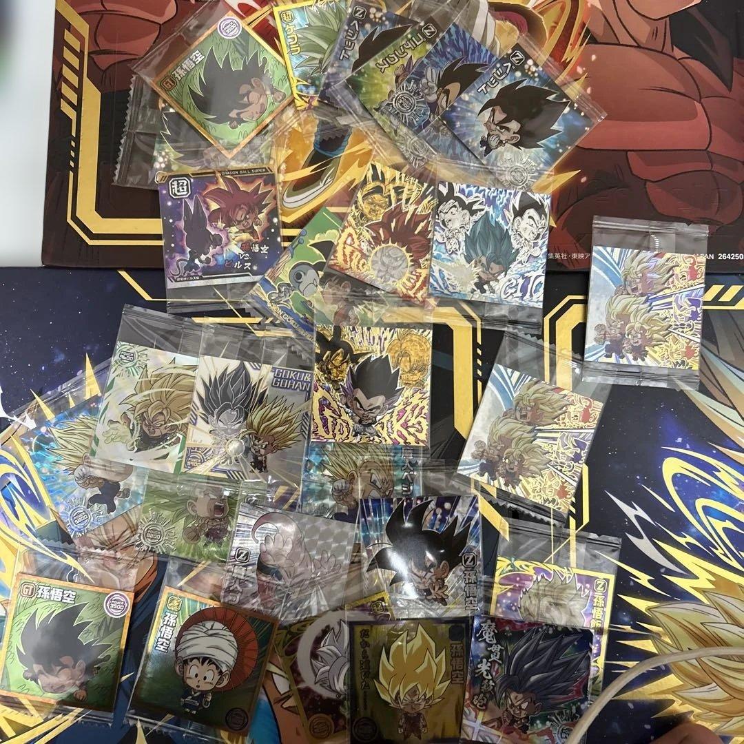 ドラゴンボールZ ホログラムシール 約23枚SECレアシール - メルカリ