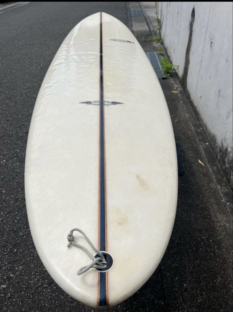 期間限定値下げ　手渡しのみ【anela】　サーフボード 7ft マメ増田　FCS