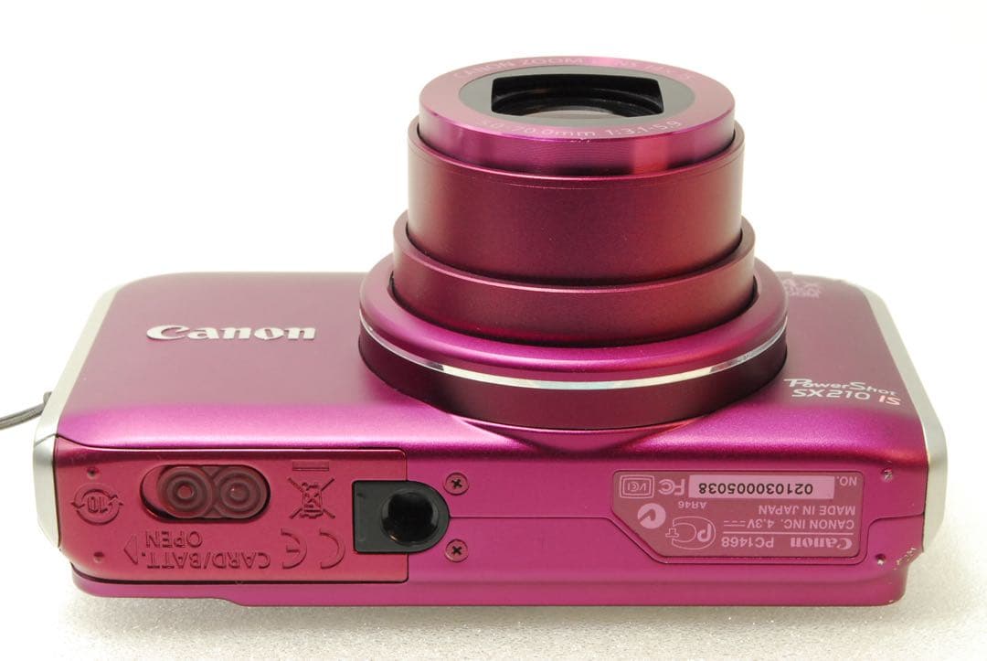 Canon PowerShot SX210IS❤️動作確認済 パープル スマホ転送