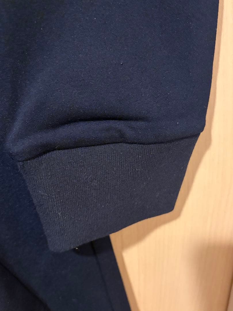 MUTA ネイビー ジップアップジャケット　XL