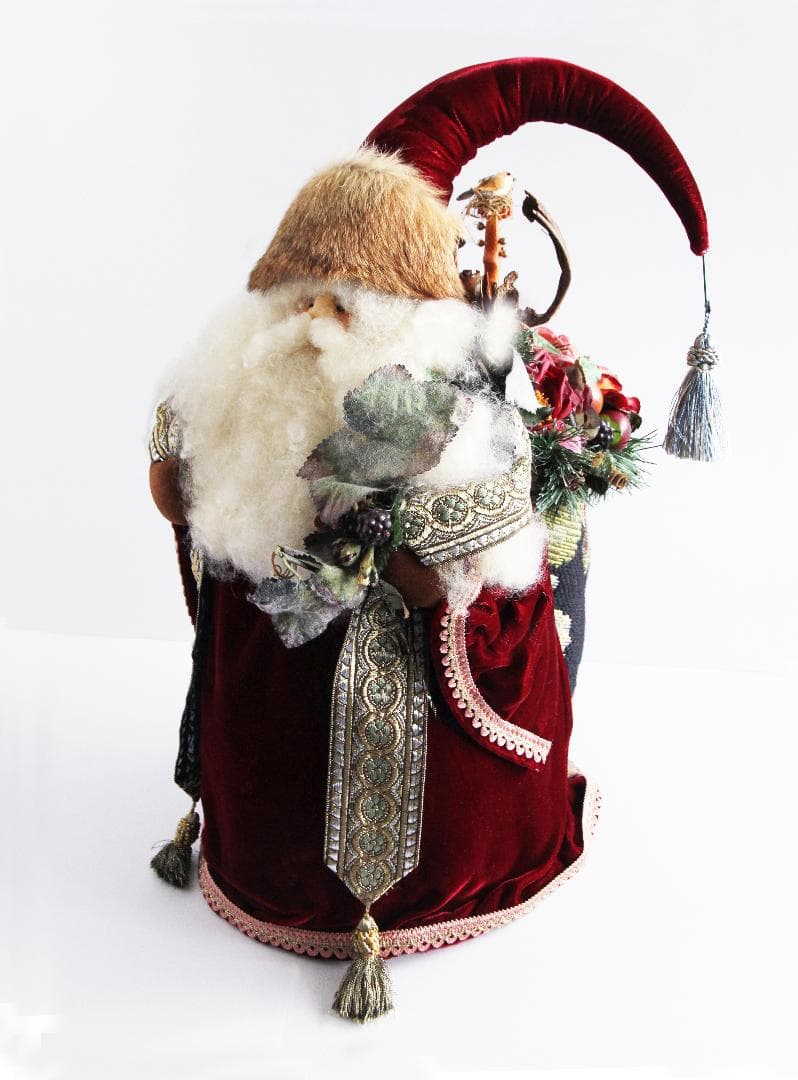 ヴィンテージ Apple Whimseys 製 サンタクロース1978 手作り