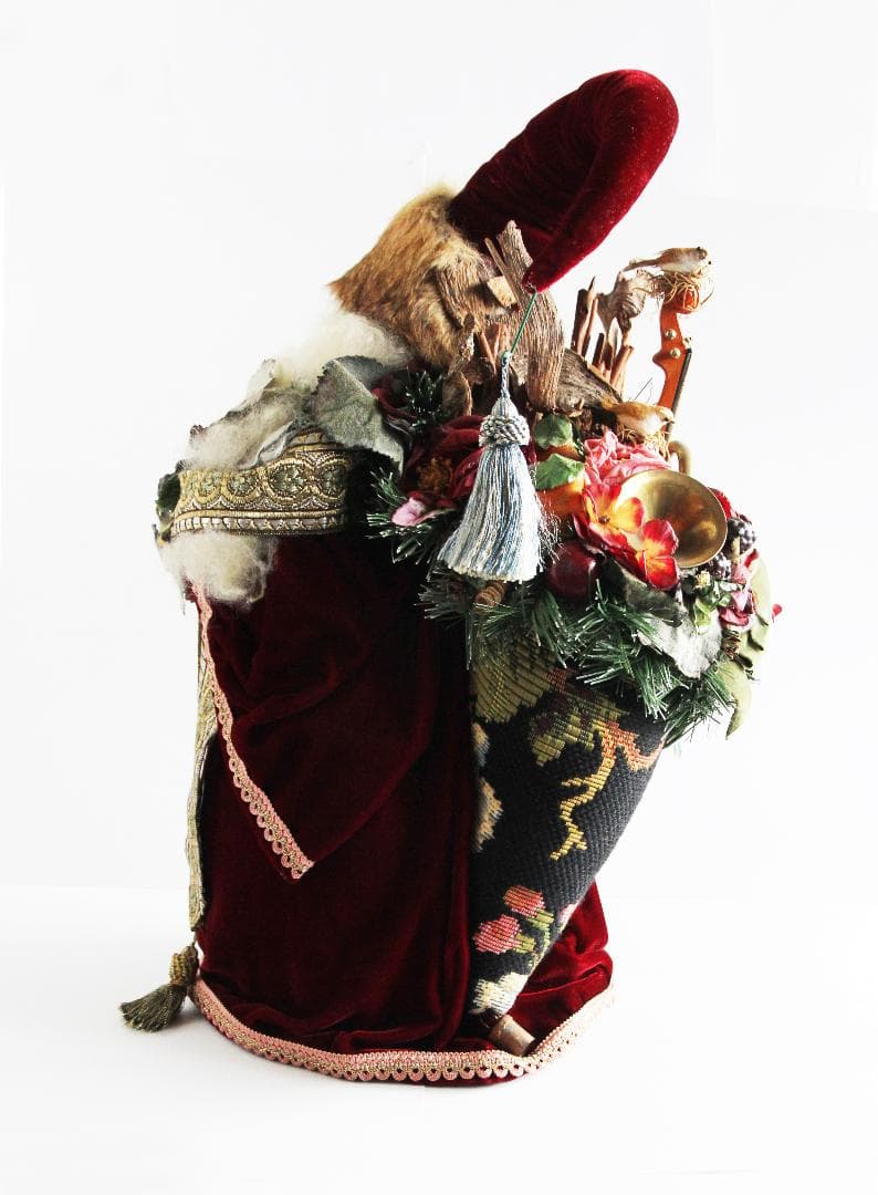 ヴィンテージ Apple Whimseys 製 サンタクロース1978 手作り