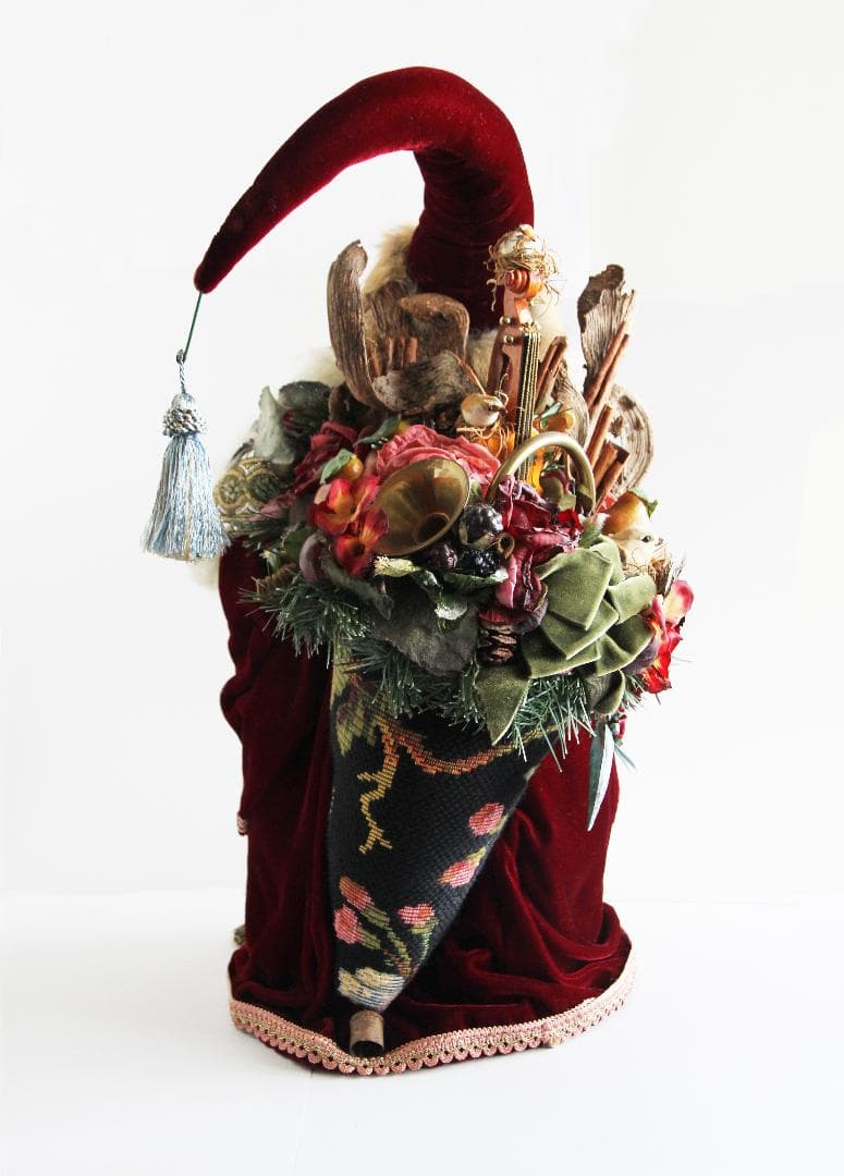 ヴィンテージ Apple Whimseys 製 サンタクロース1978 手作り