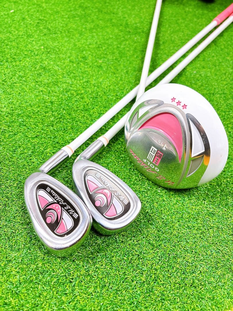 U.S.Athletes ユーエスアスリート ジュニアゴルフセット レディース