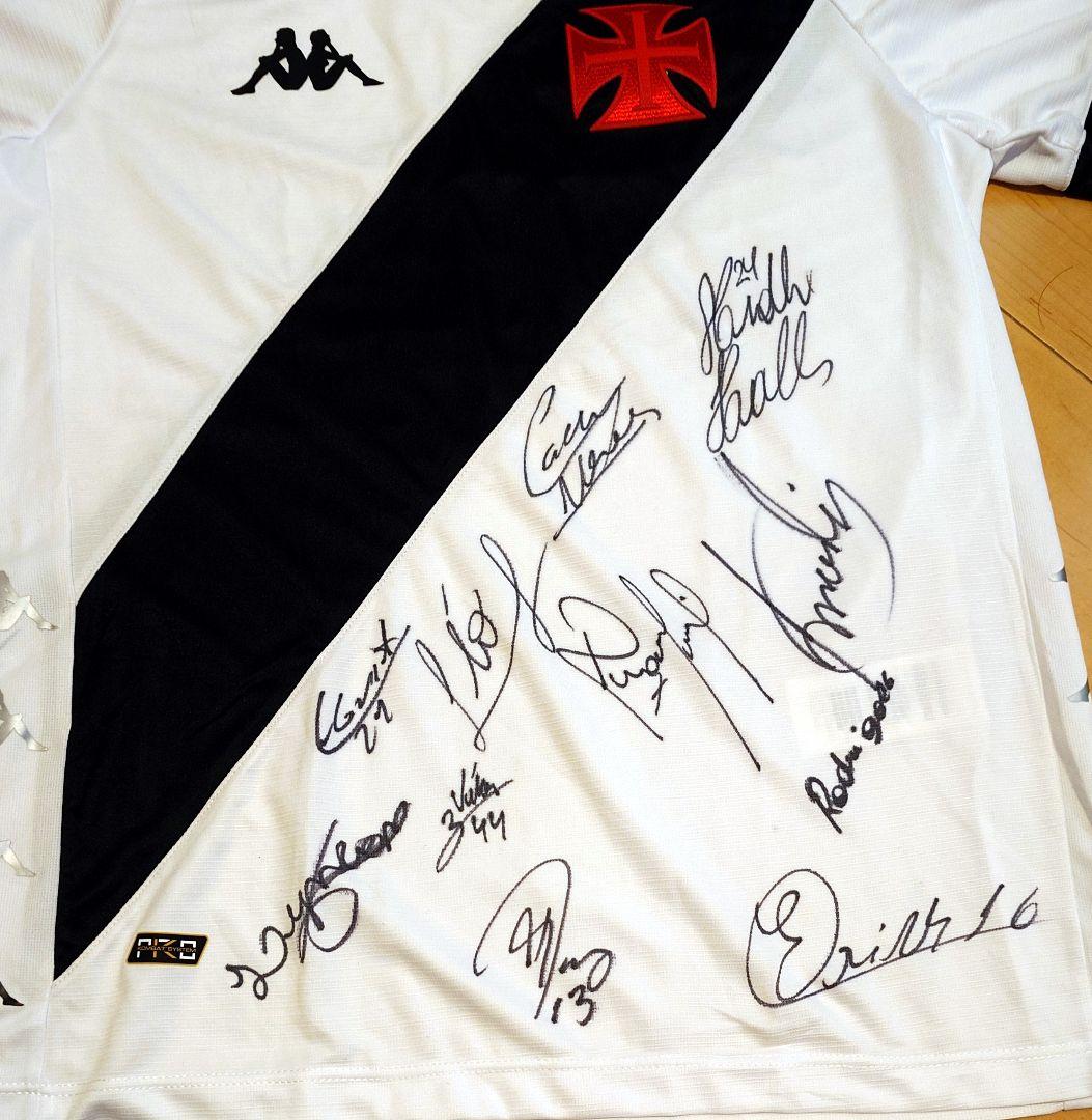希少】CR バスコ・ダ・ガマ 選手直筆サイン入りユニフォーム - メルカリ
