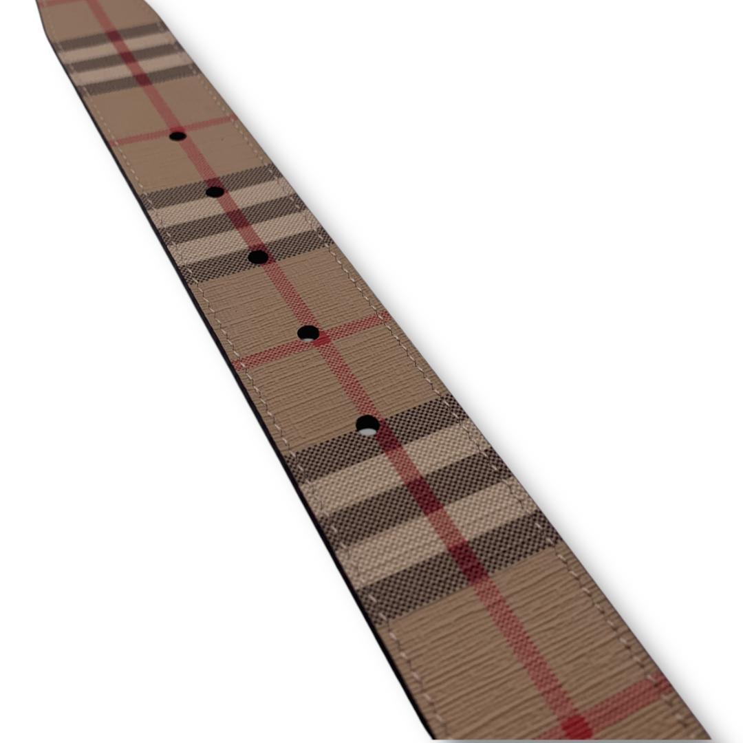美品★Burberry　バーバリー　ベルト　リバーシブル100-110cm