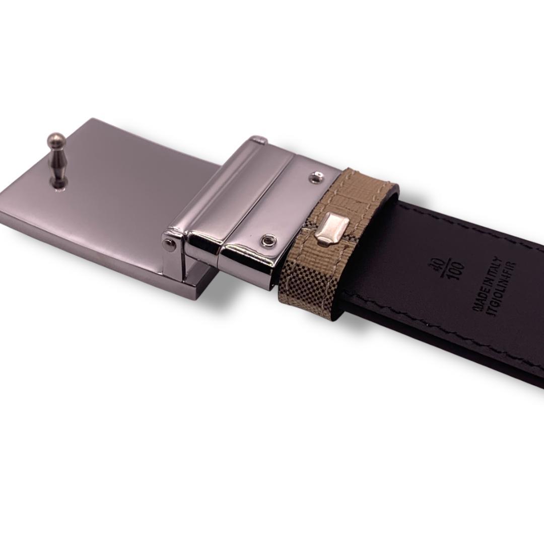 美品★Burberry　バーバリー　ベルト　リバーシブル100-110cm