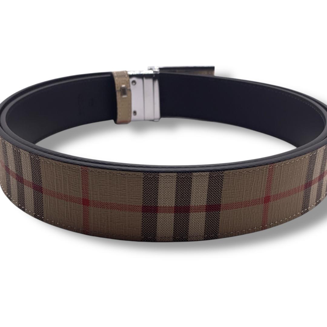 美品★Burberry　バーバリー　ベルト　リバーシブル100-110cm