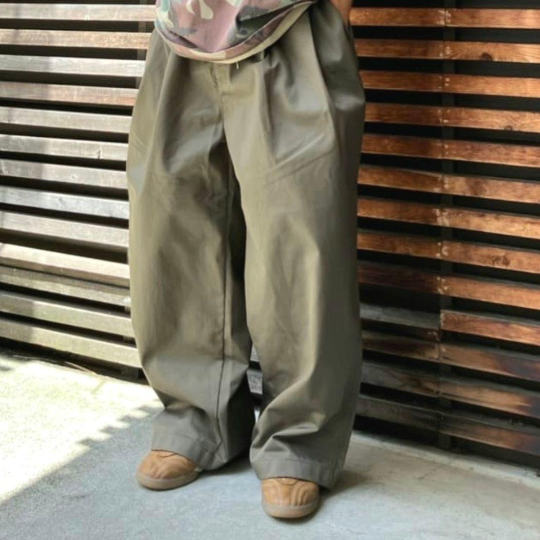 まとめ買い】筋トレ頑張る 様 「REDKAP ツータック バギー チノ」