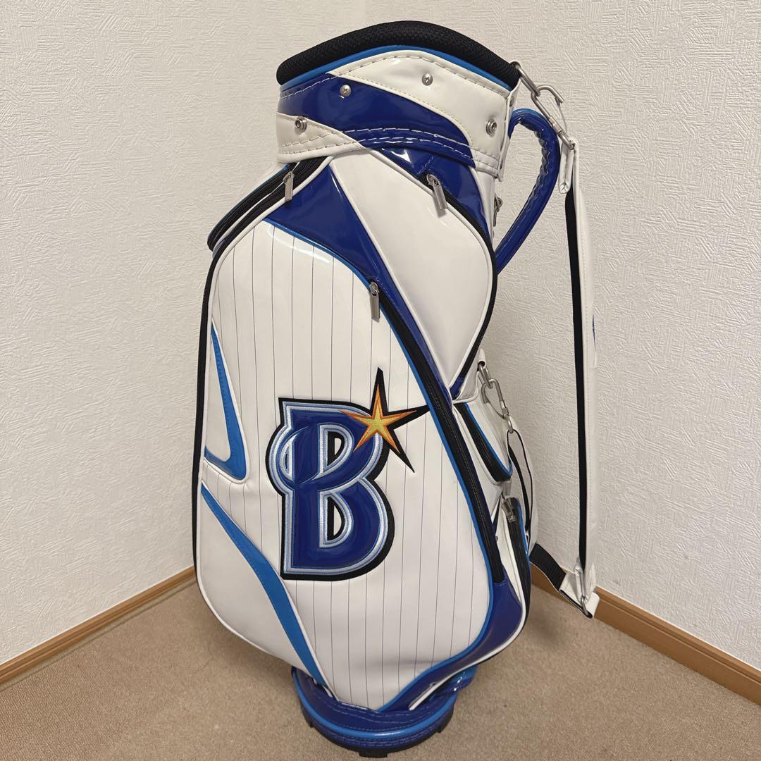 希少‼️【美品♪】横浜DeNAベイスターズ★ゴルフ　キャディバッグ／9.0型