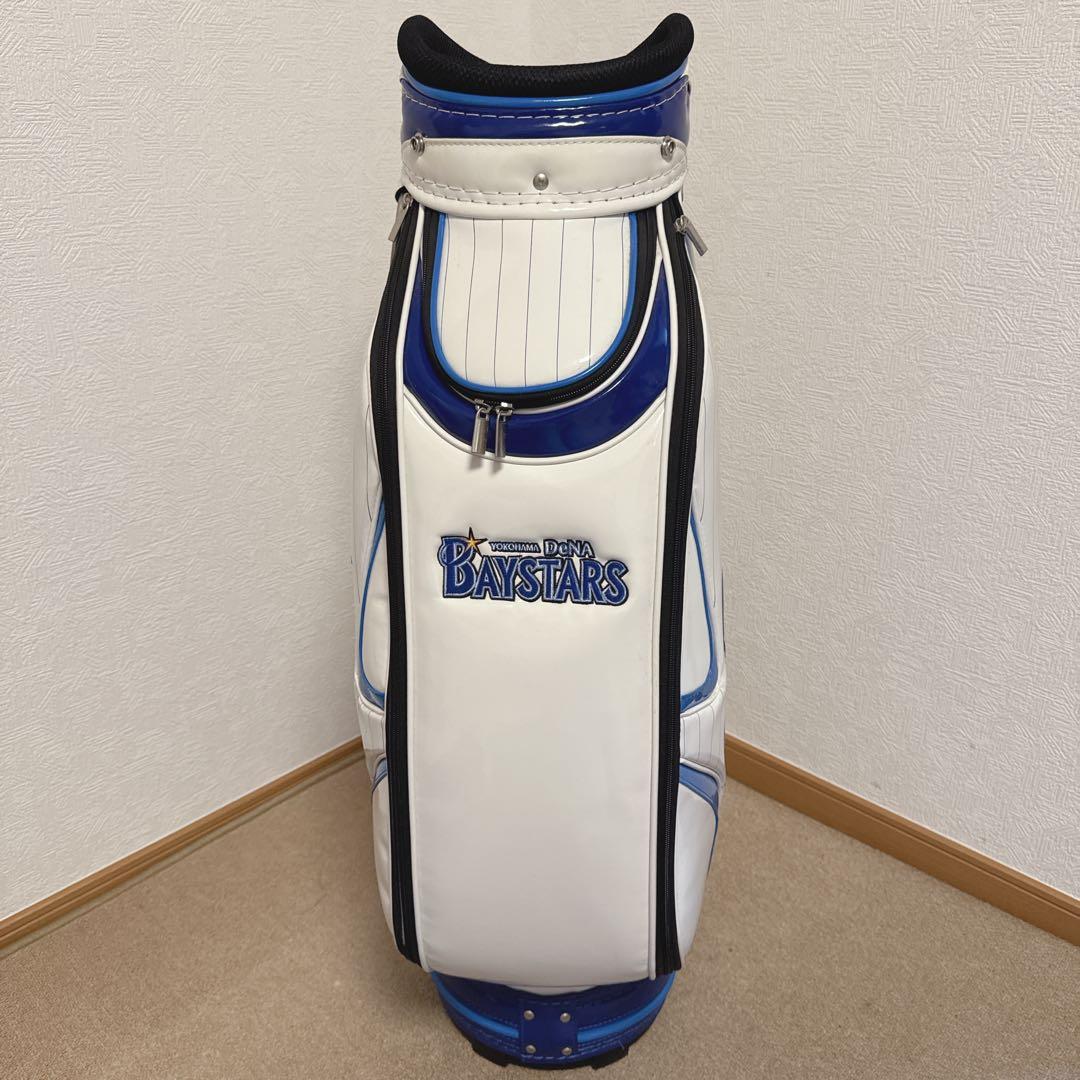 希少‼️【美品♪】横浜DeNAベイスターズ★ゴルフ　キャディバッグ／9.0型