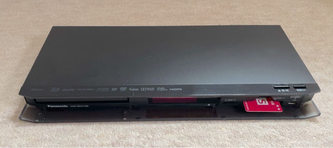 【よぉさん 】Panasonic DMR-BRW1000 Blu-ray