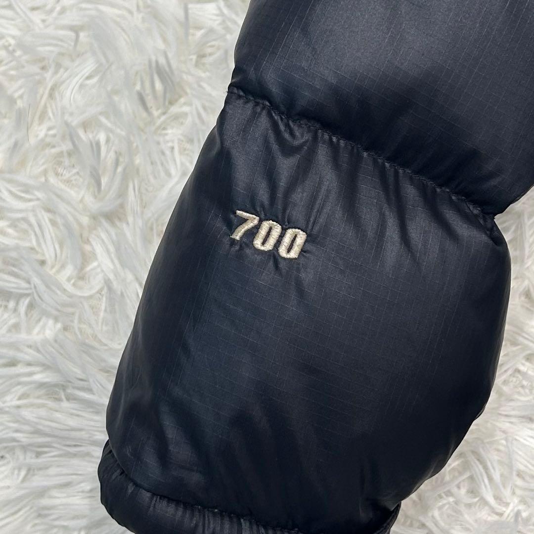 ノースフェイス 90s ヌプシ ジャケット ダウン 700フィル 黒 L