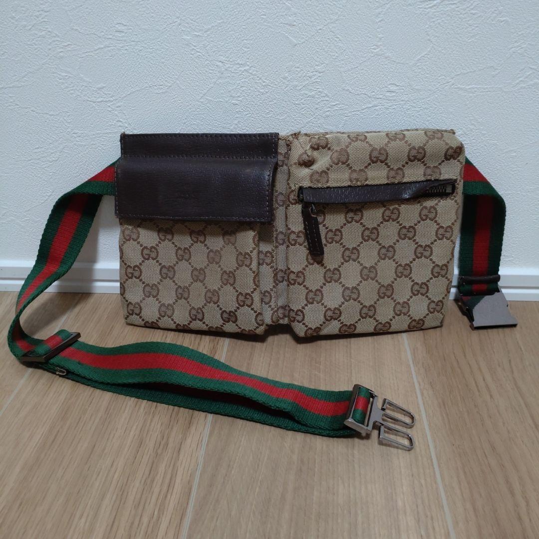 Gucci GGパターン ボディバッグ