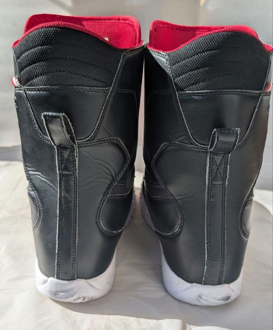 DC SCOUT 26.5cm スノーボードブーツ ブラック/レッド