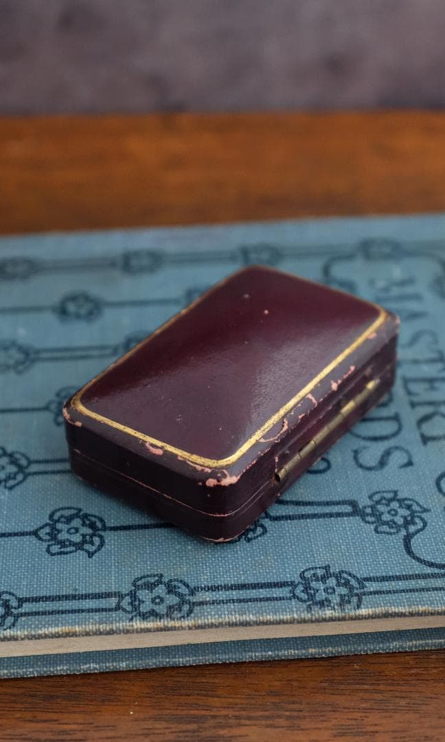 イギリスアンティークブローチケース＊英国アンティークボックス