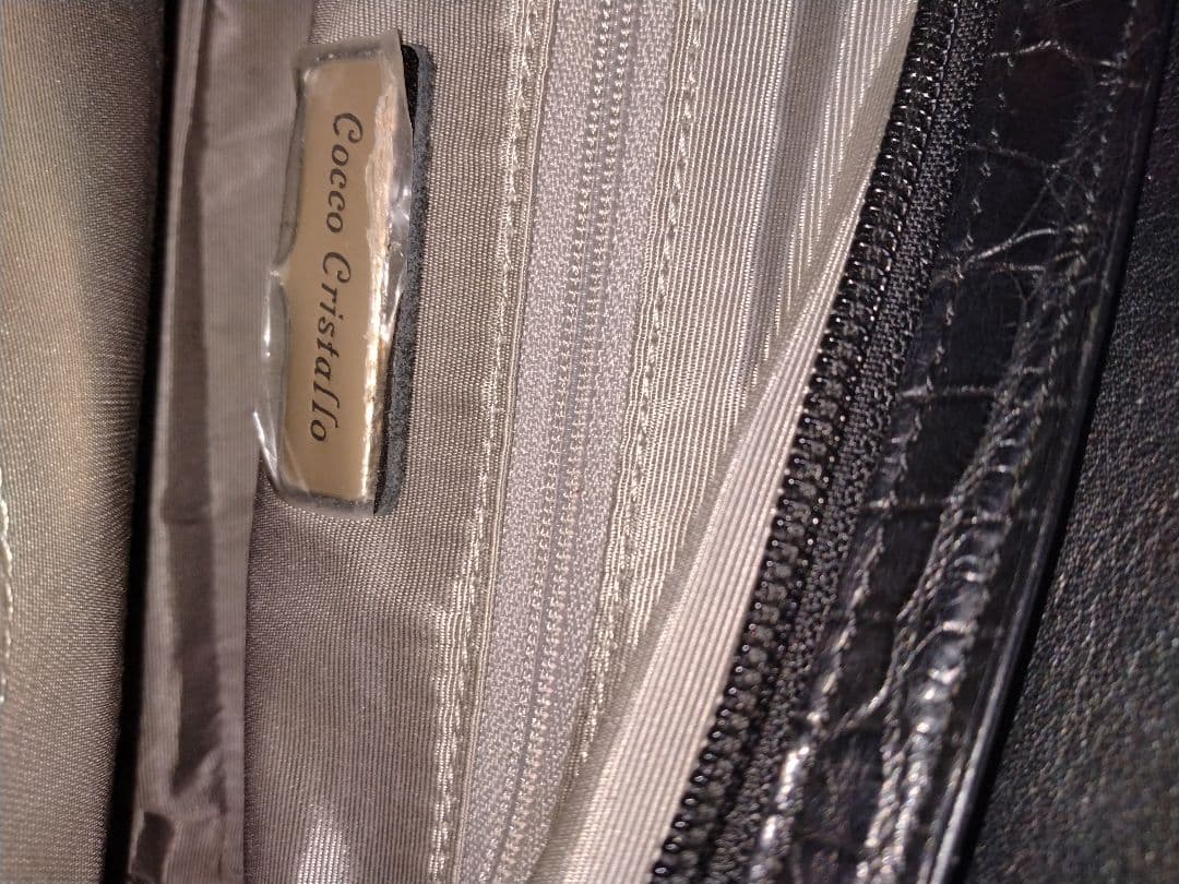 三宝 クロコダイルショルダーバック JRA認定 コッコクリスタ−ロ 鞄