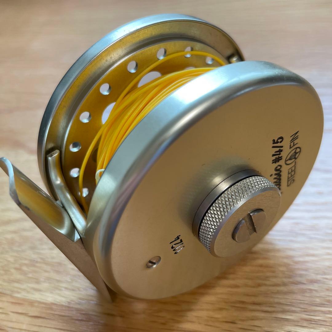 STEEL FIN Classic #4/5 フライ リール - メルカリ