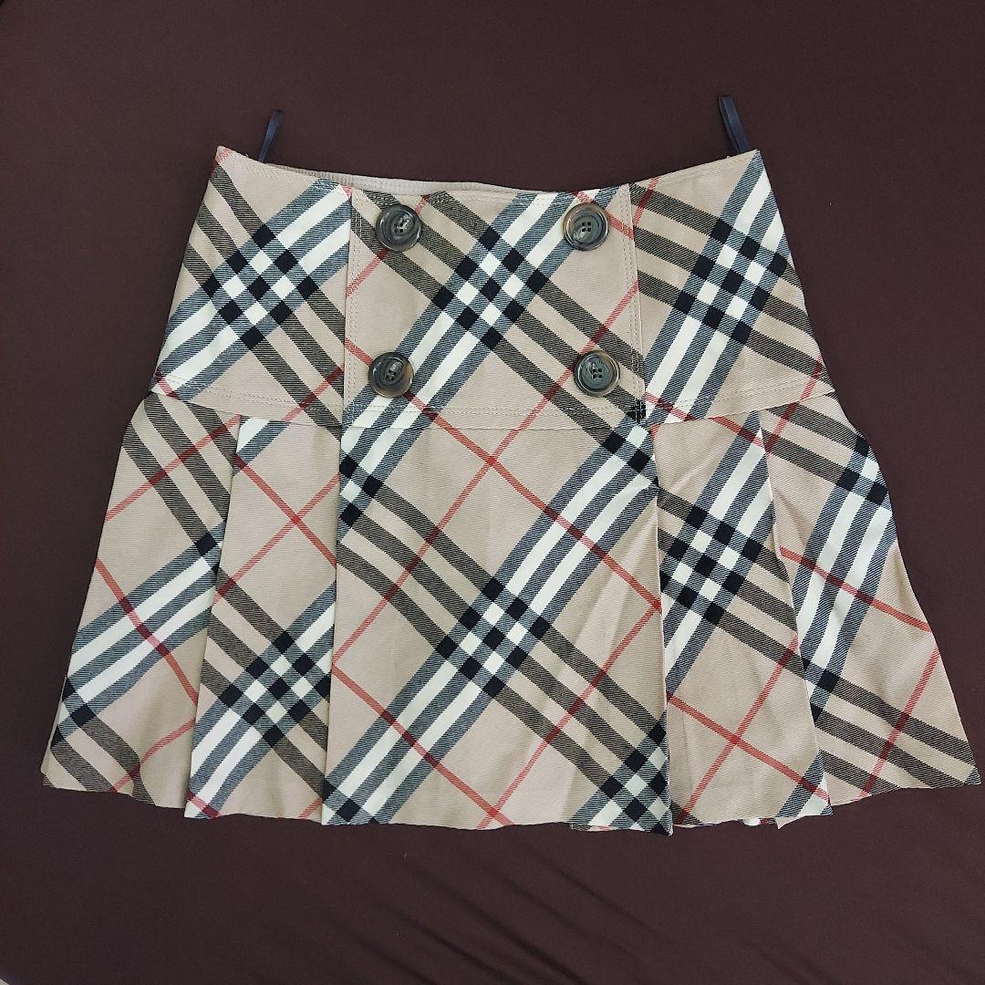 新品・未着用】バーバリーブルーレーベル スカート ノバチェック 38