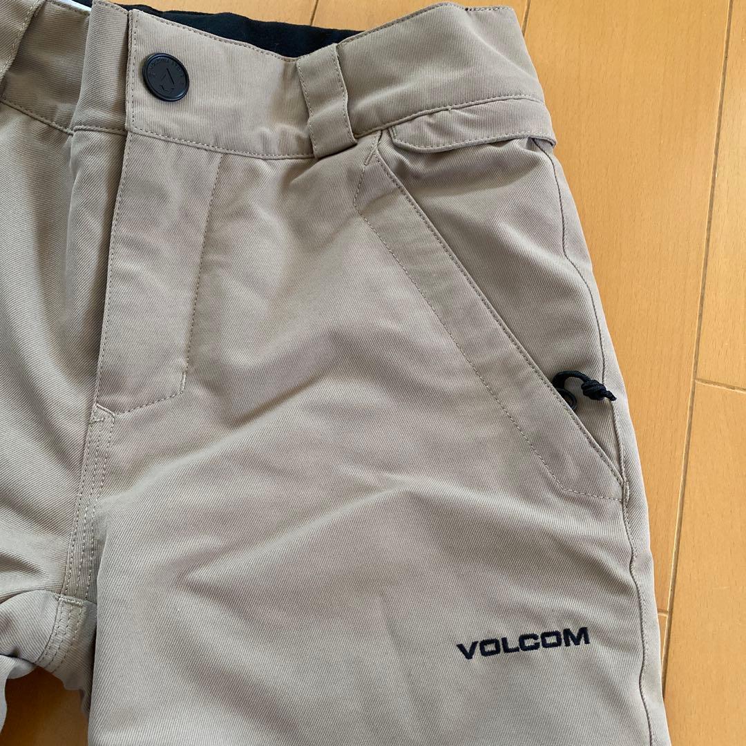 Ｓ　ボルコム　スキーウエア　上下　ブラック×ベージュ