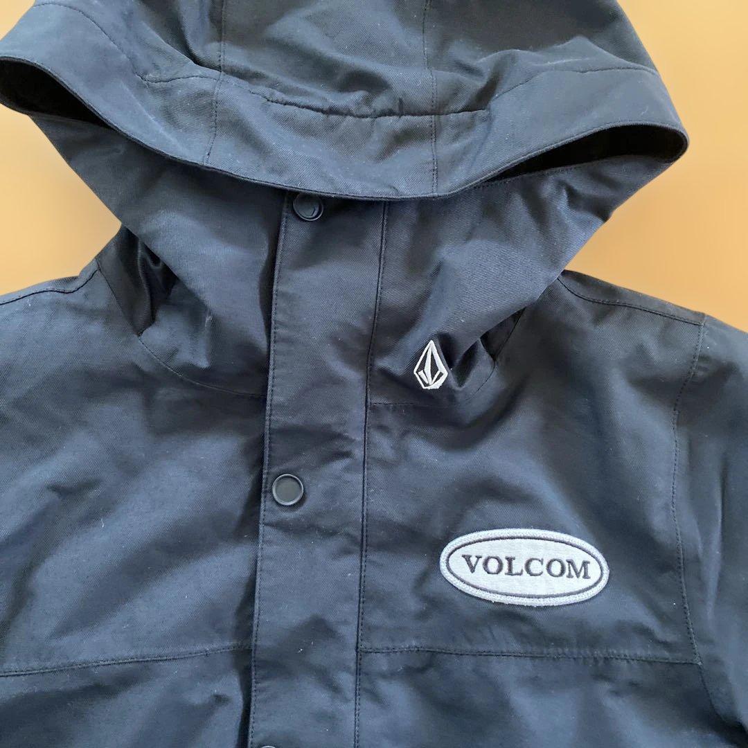 Ｓ　ボルコム　スキーウエア　上下　ブラック×ベージュ