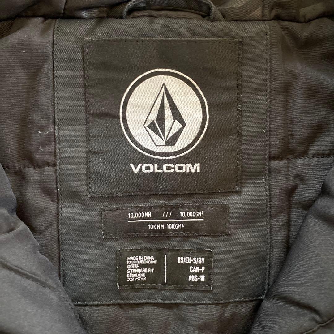 Ｓ　ボルコム　スキーウエア　上下　ブラック×ベージュ