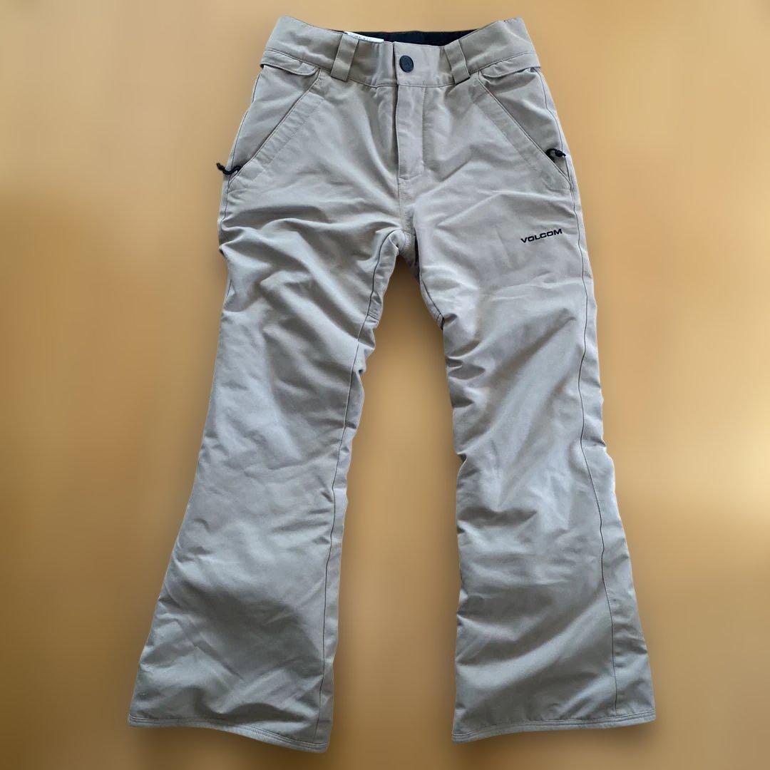 Ｓ　ボルコム　スキーウエア　上下　ブラック×ベージュ