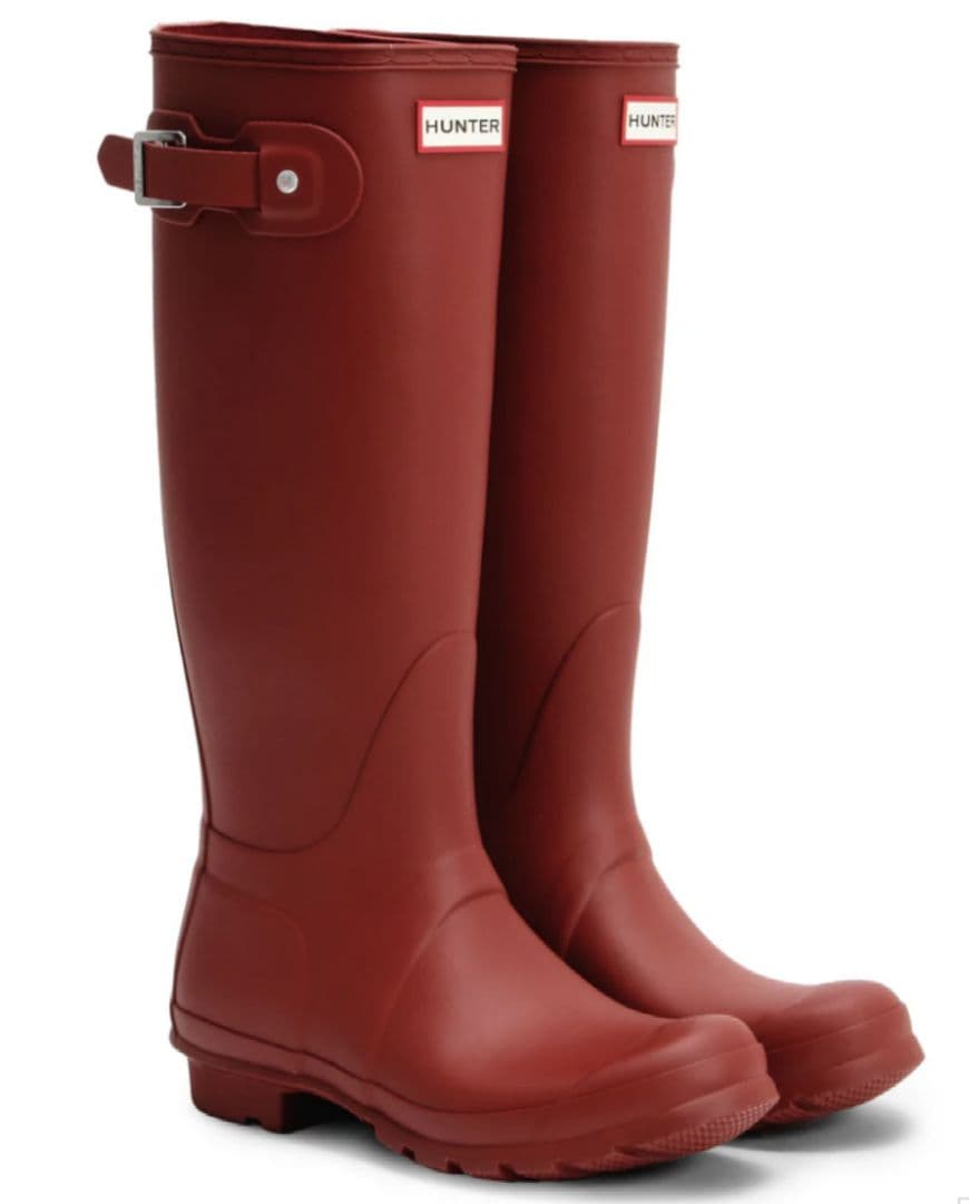 新品！未使用！ HUNTER レインブーツ ロングブーツ ハンター