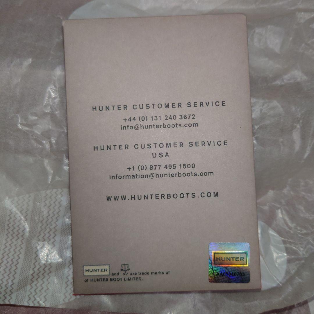 新品！未使用！ HUNTER レインブーツ ロングブーツ ハンター