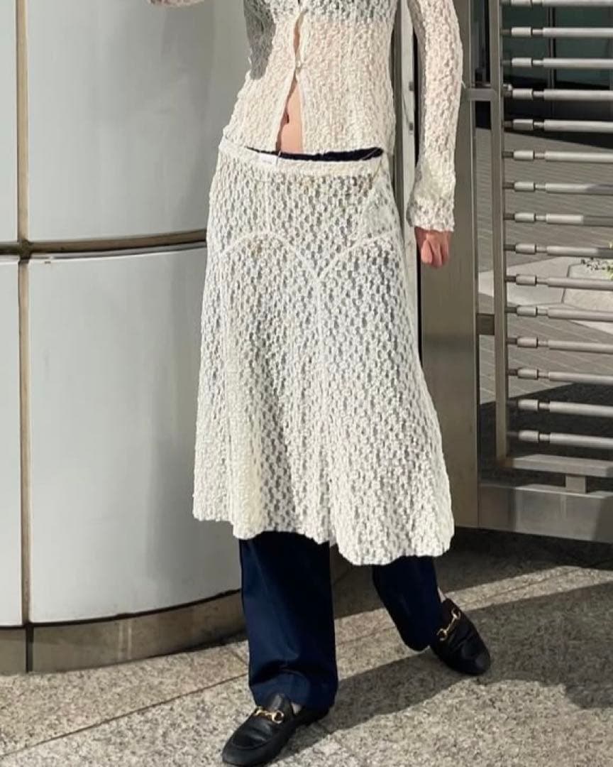 littlesuzie リトルスージーLACE PANEL SKIRT - メルカリ