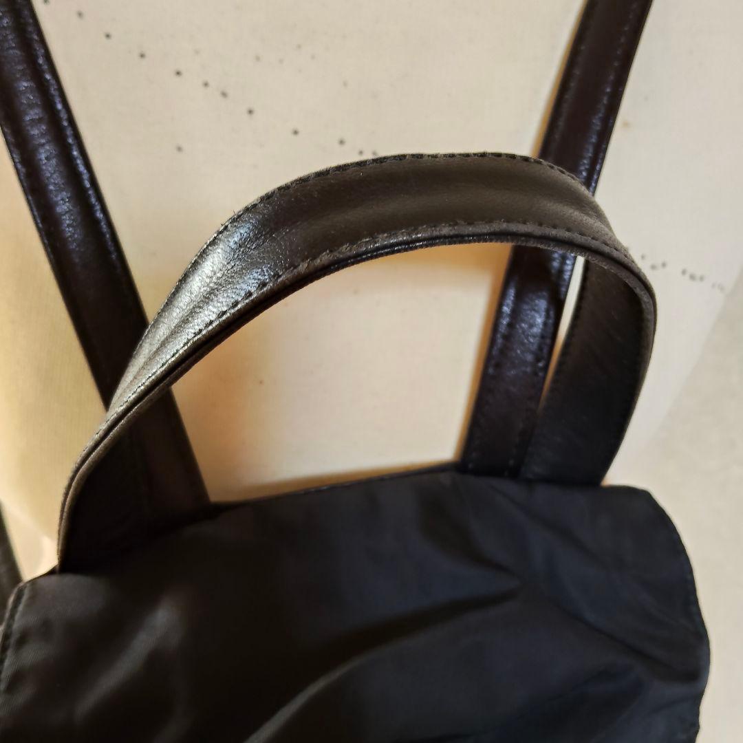 R*E様 ◆◇改造品◆ PRADA バックパック 黒 リュック 三角ロゴ テスー