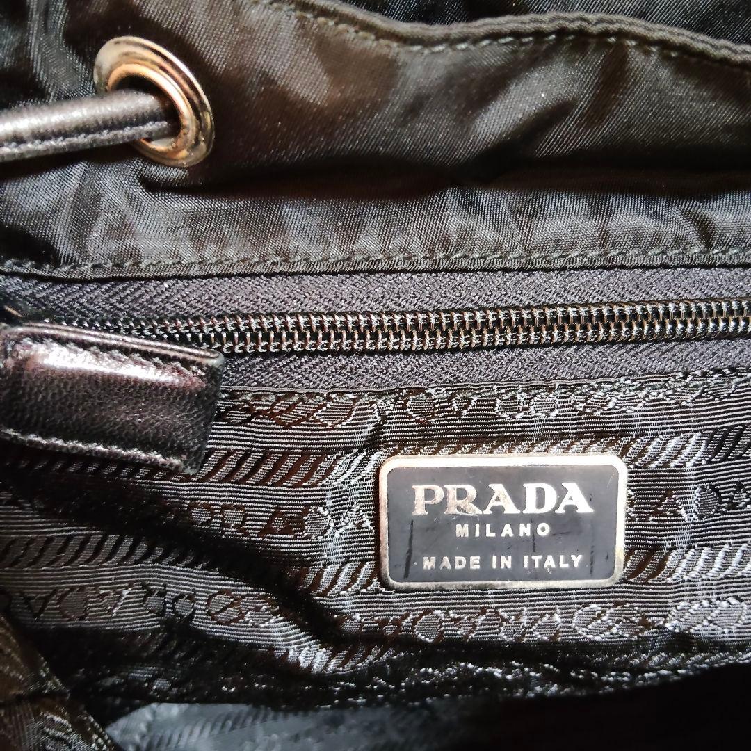 R*E様 ◆◇改造品◆ PRADA バックパック 黒 リュック 三角ロゴ テスー