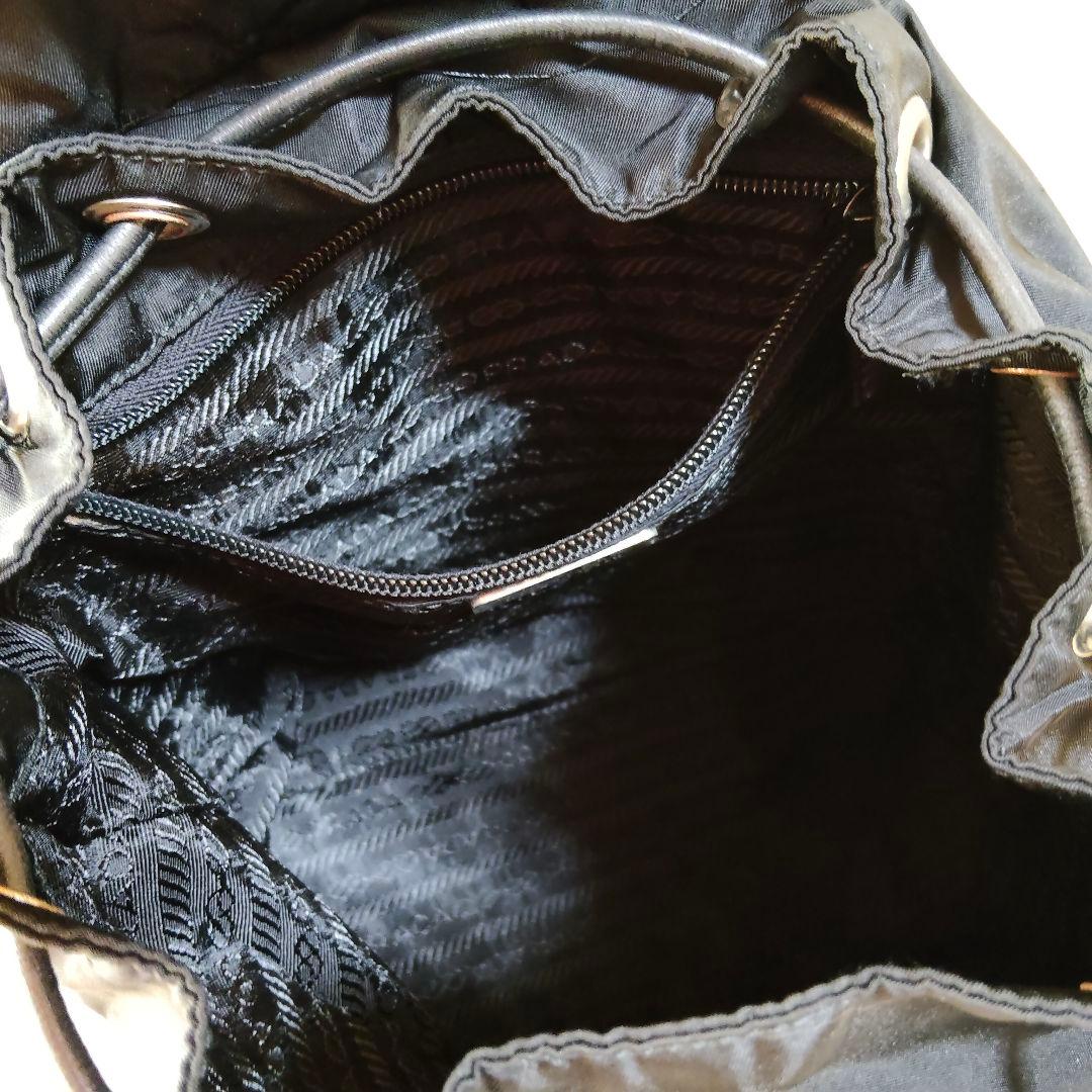 R*E様 ◆◇改造品◆ PRADA バックパック 黒 リュック 三角ロゴ テスー