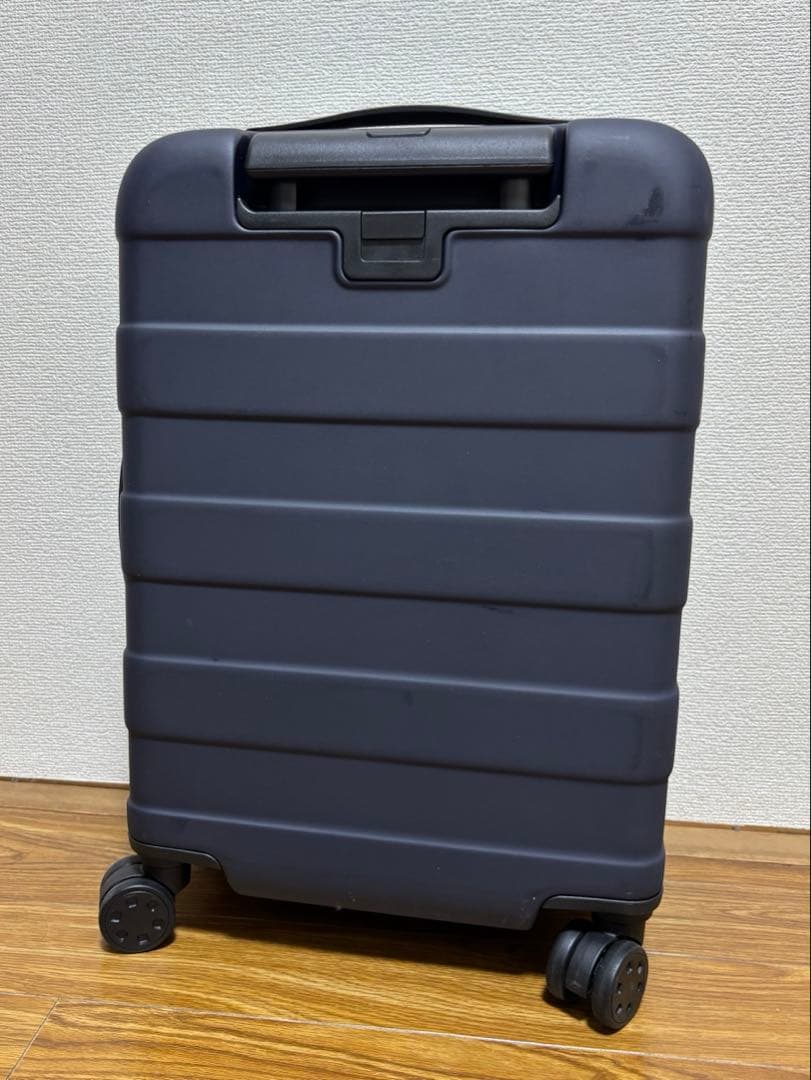 【DAI】無印良品 キャリーケース 36L 機内持込可 ネイビー