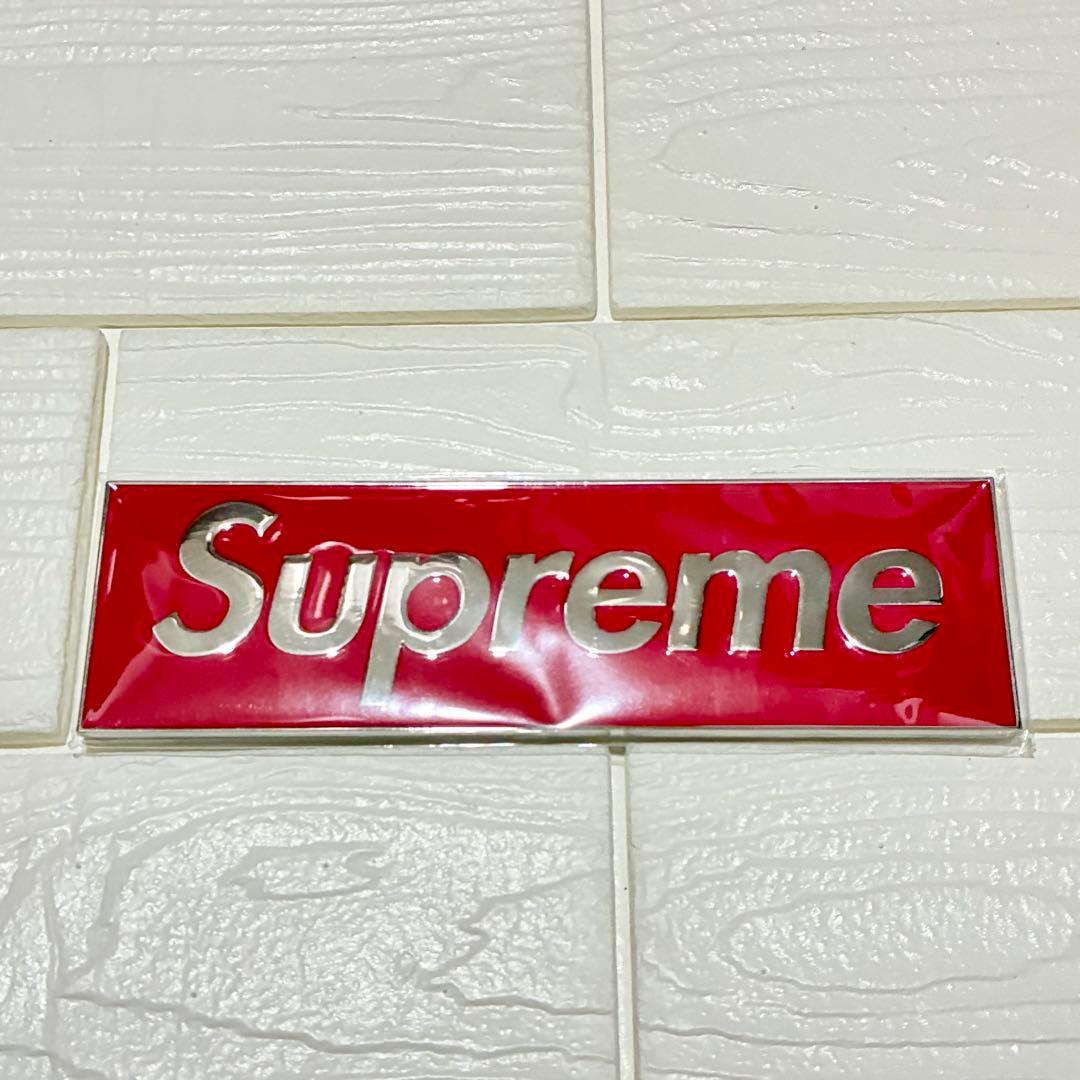 新品／Supreme Box Logo Car Emblem 